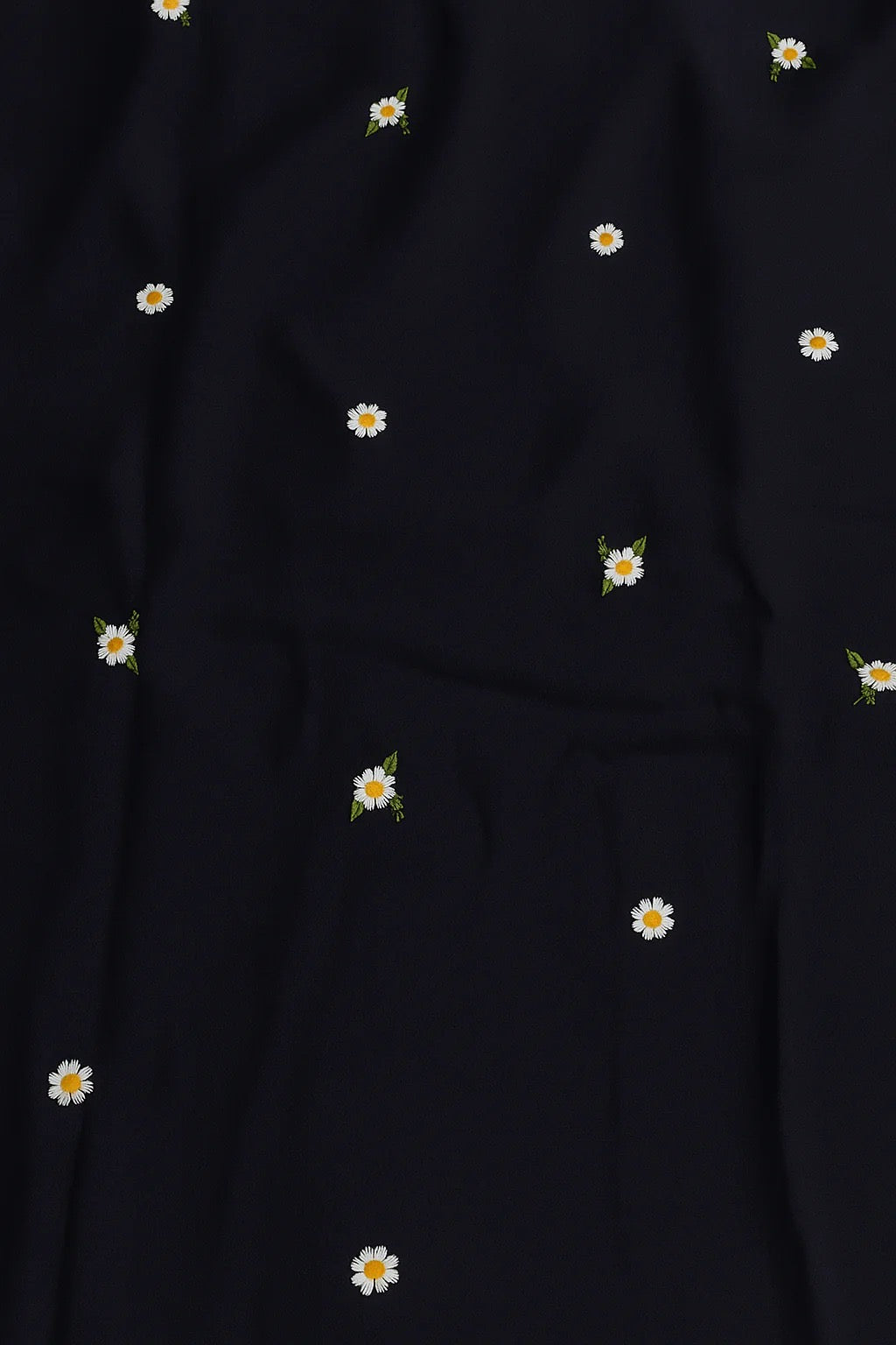 Embroidered namaz chaddar with sleeves (Black)