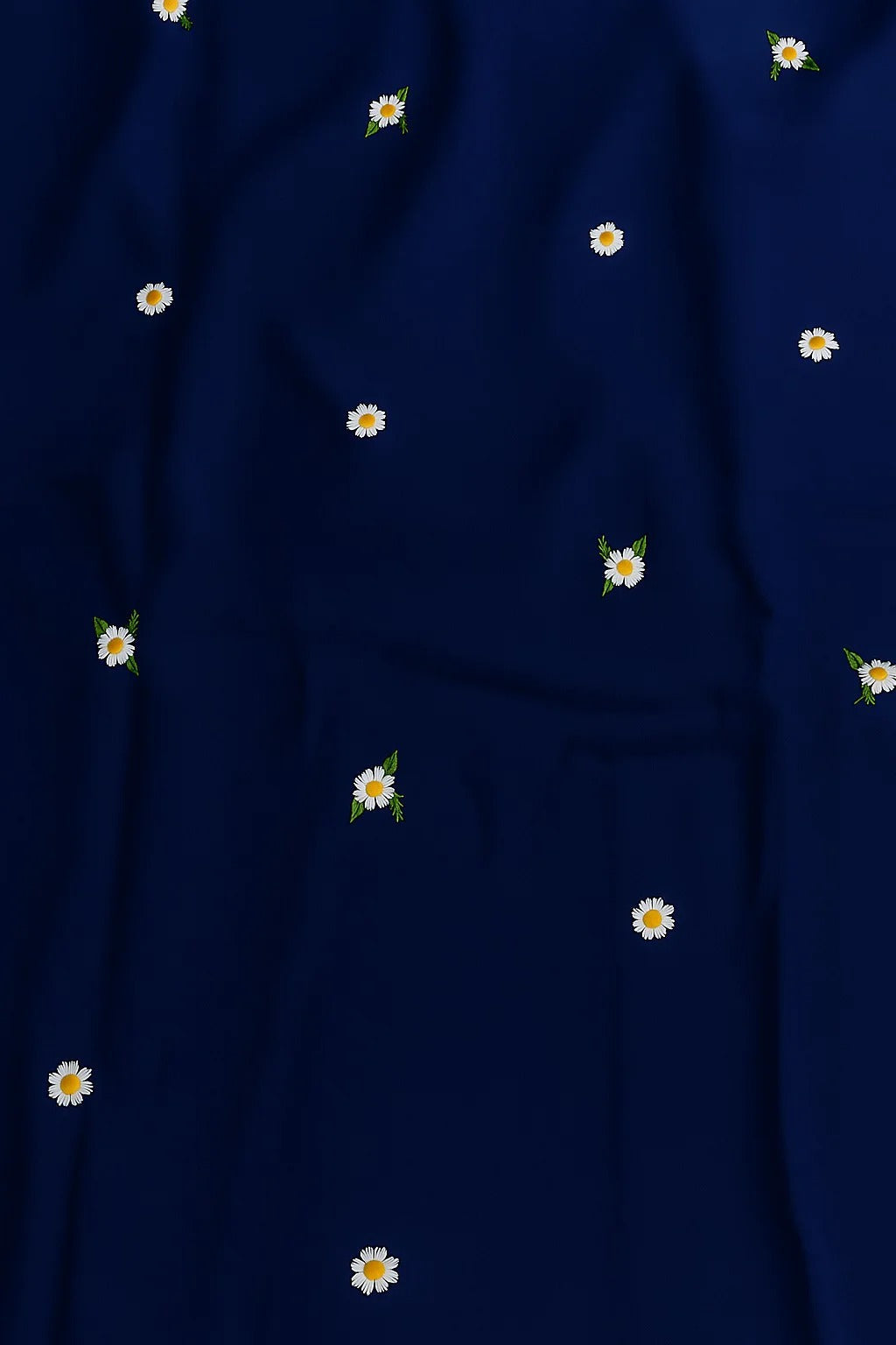 Embroidered namaz chaddar with sleeves (Blue)