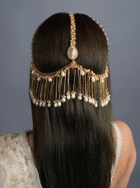 Metal Pearl Hair Band