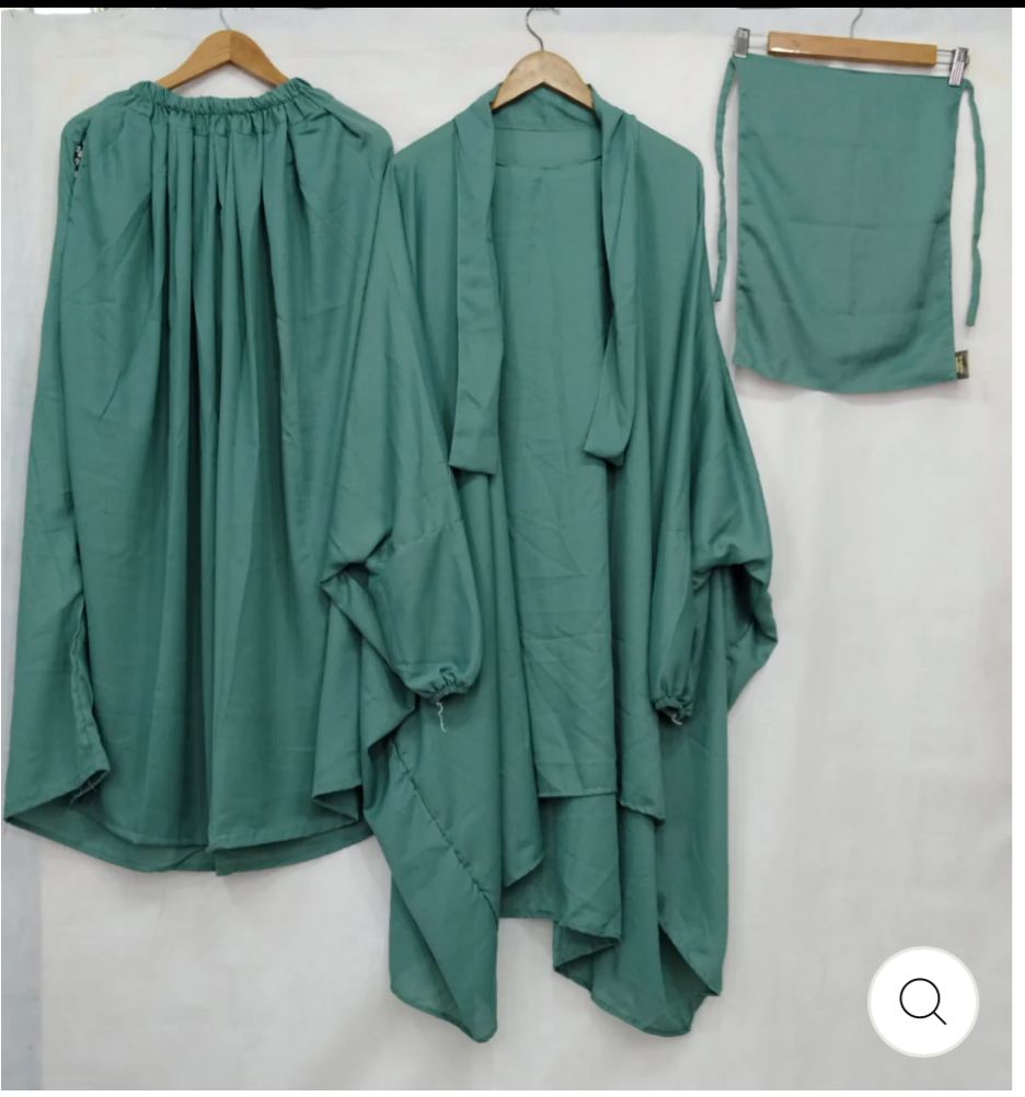 3 PIECE NIQAB JILBAB & SKIRT 0